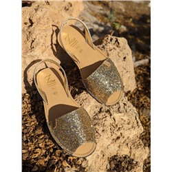 AB. Zapatos 320-5 platino+PELLE-007-17 oro