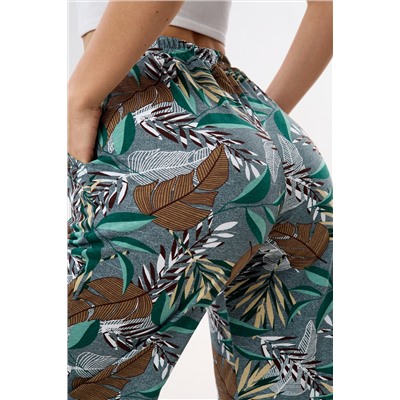 Брюки палаццо домашние широкие