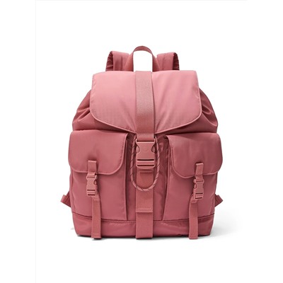 PINK Nylon Cargo Backpack