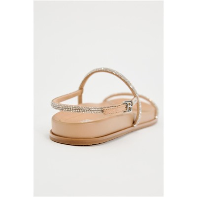 SANDALIA PLANA BRILLOS