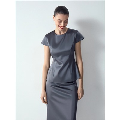 Юбка-карандаш миди, S947/pierre