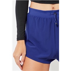 Short de running cintura alta - Azul marino