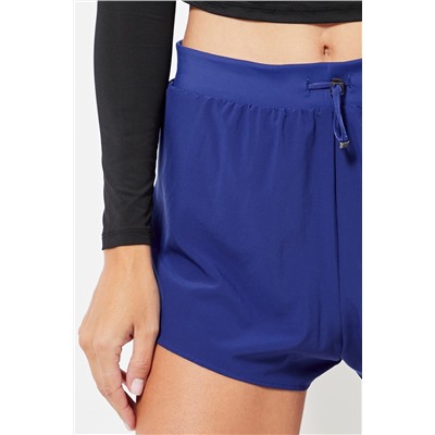 Short de running cintura alta - Azul marino