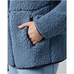 WOMEN'S COZY SHERPA SNAP JACKET