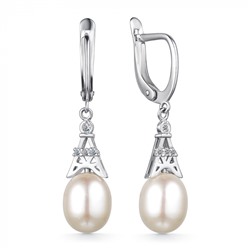 Серьги серебро 28085S1