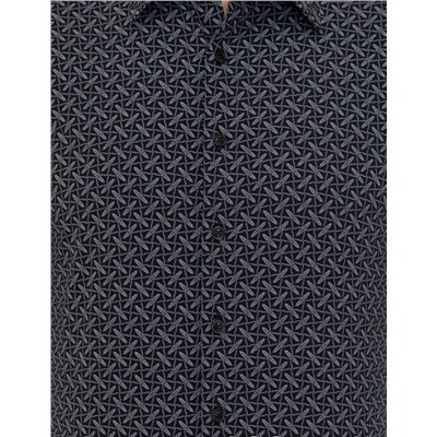 Siyah Slim Fit Uzun Kollu Gömlek
