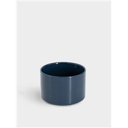 Форма для запекания, 10 см, 355 мл, фарфор P, круглая, синяя, Indulgence