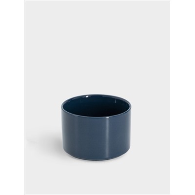 Форма для запекания, 10 см, 355 мл, фарфор P, круглая, синяя, Indulgence