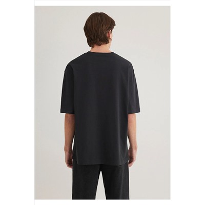 Mavi Pro Logo Siyah Tişört Relaxed Fit / Rahat Kesim 0612752-71379