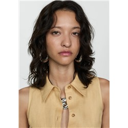 Vestido camisero lino