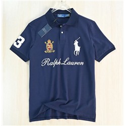 Мужская хлопковая футболка-поло 2 цвета РАЛЬ*Ф Л