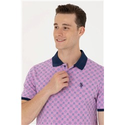 Erkek Pembe Polo Yaka Tişört