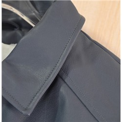 Мужская модная мягкая куртка из искусственной кожи