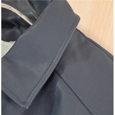 Мужская модная мягкая куртка из искусственной кожи