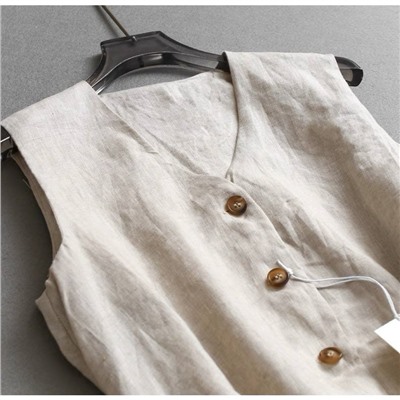 Льняное платье КО*С