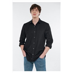 Mavi Siyah Gömlek Slim Fit / Dar Kesim 0210083-900