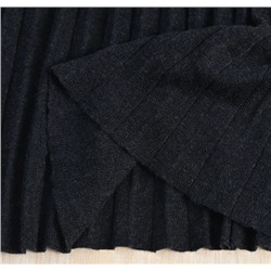 Женская мягкая шерстяная трикотажная плиссированная юбка МАССИМО Д