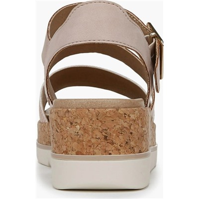 Once Twice Platform Wedge Sandal (Women) Dr. Scholl's