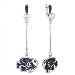 Серьги серебро 52874S1U