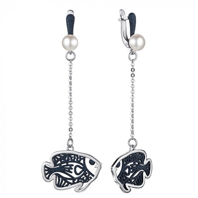 Серьги серебро 52874S1U