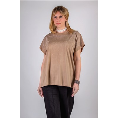 Нарядная футболка со стразами, арт.6167