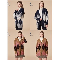 Женский шерстяной кардиган Hazzy*s   Стильный, тёплый 🫶