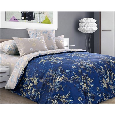 КПБ  Астерия 2сп с простыней на резинке  160*200*25, перкаль