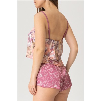 Пижама Hot Story Spring melody (топ + шорты) НАТАЛИ #734935