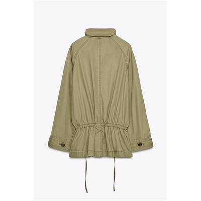 CHAQUETA MAXI BOLSILLOS