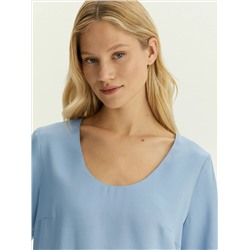 Блузка из 100% вискозы с вырезом, B3240/ozzy