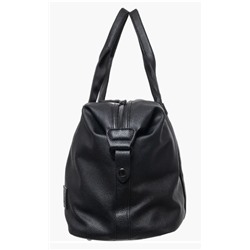 Pebbled Faux Leather Travel Duffle Bag XRAY