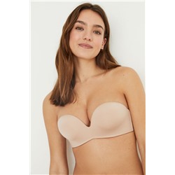SUPERB Sujetador sin tirantes súper push up microfibra
