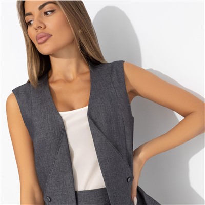 Жилет из костюмной джинсы, Дело стиля