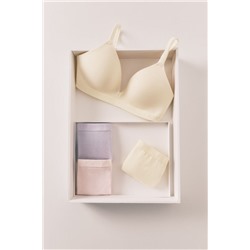 Pack 3 tangas amarillo, rosa y lila