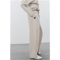 CONTRAST BALLOON TROUSERS