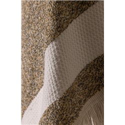 Brest %100 Pamuk Banyo Havlusu - Haki - 75x150 cm
