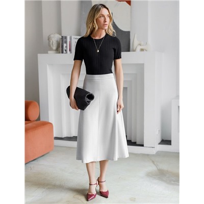 Джемпер тонкой вязки из вискозы с нейлоном