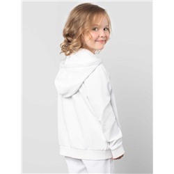 Худи на молнии из премиального футера с золотистой фурнитурой