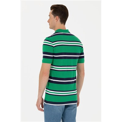 Erkek Yeşil Polo Yaka Tişört