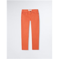 Denim Trousers, Men, Orange