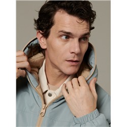 Куртка-бомбер с капюшоном