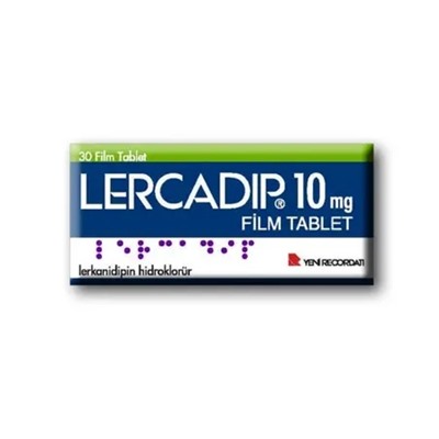 LERCADIP 10 MG FILM COATED TABLETS
