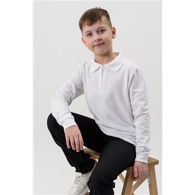 Поло Молния лакост длинный рукав подростковое
