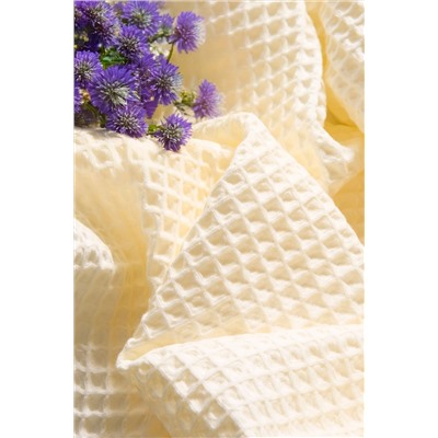 Плед вафельный 140х200 см Бохо