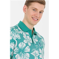 Erkek Mint Polo Yaka Tişört