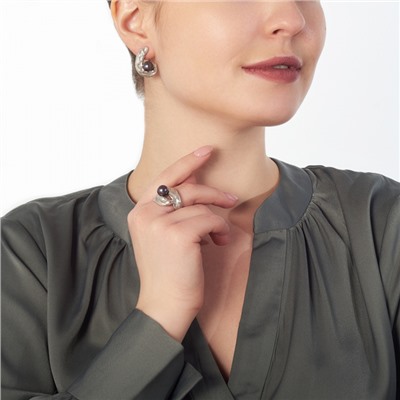 Серьги серебро 52110S2