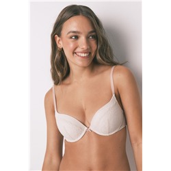 Sujetador push up GORGEOUS encaje gris