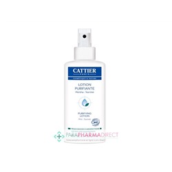 Cattier Lotion Purifiante Peaux Jeunes à Imperfections Menthe Tea Tree BIO 200ml