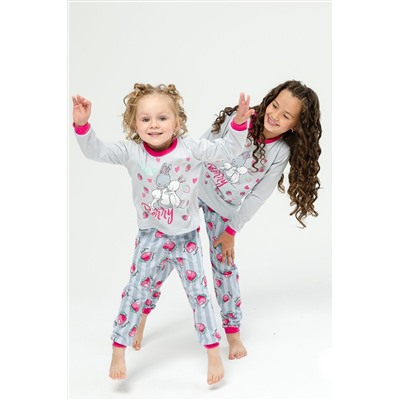 Пижама с брюками Зайчата НАТАЛИ #875579