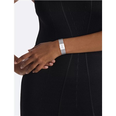 Geometric Dial Mesh Bracelet Watch